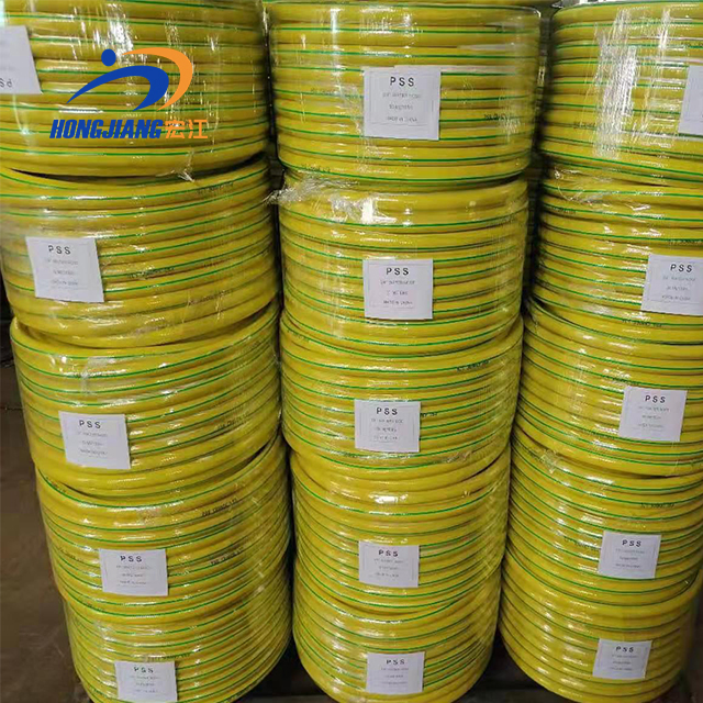 1/2''5/8''3/4''1'' Yellow Fiber Reinforced Water Hose PVC Garden Hose