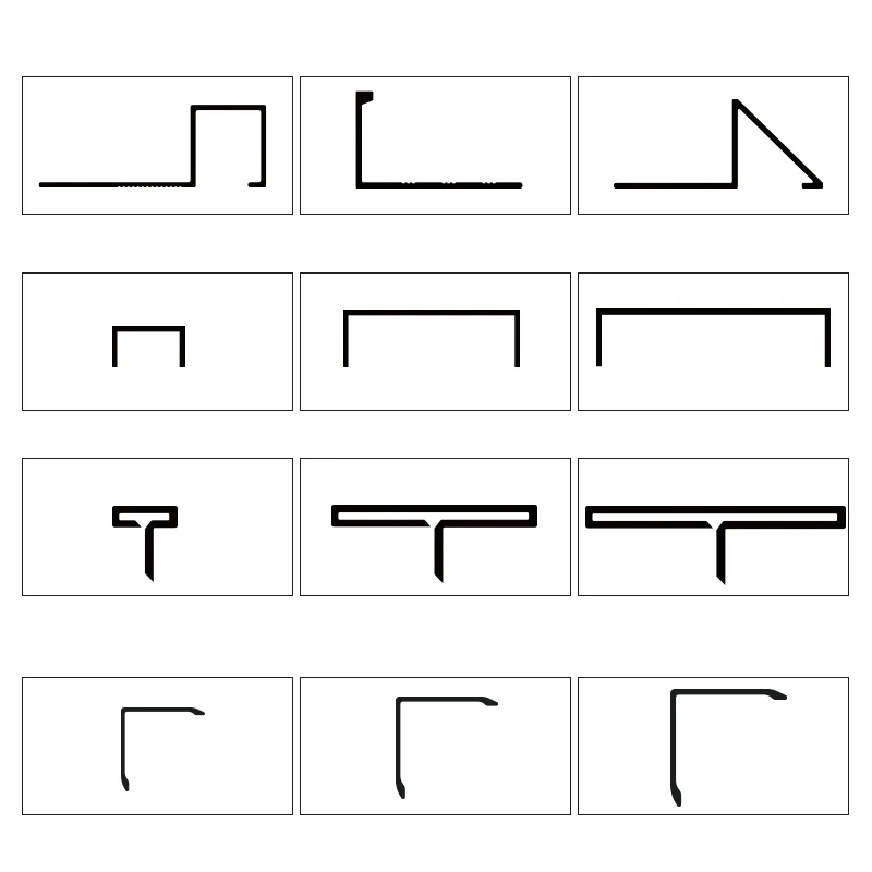 China Factory 2.5m Metal Tile Trim Ceramic Edge Stainless Steel Corner Trim