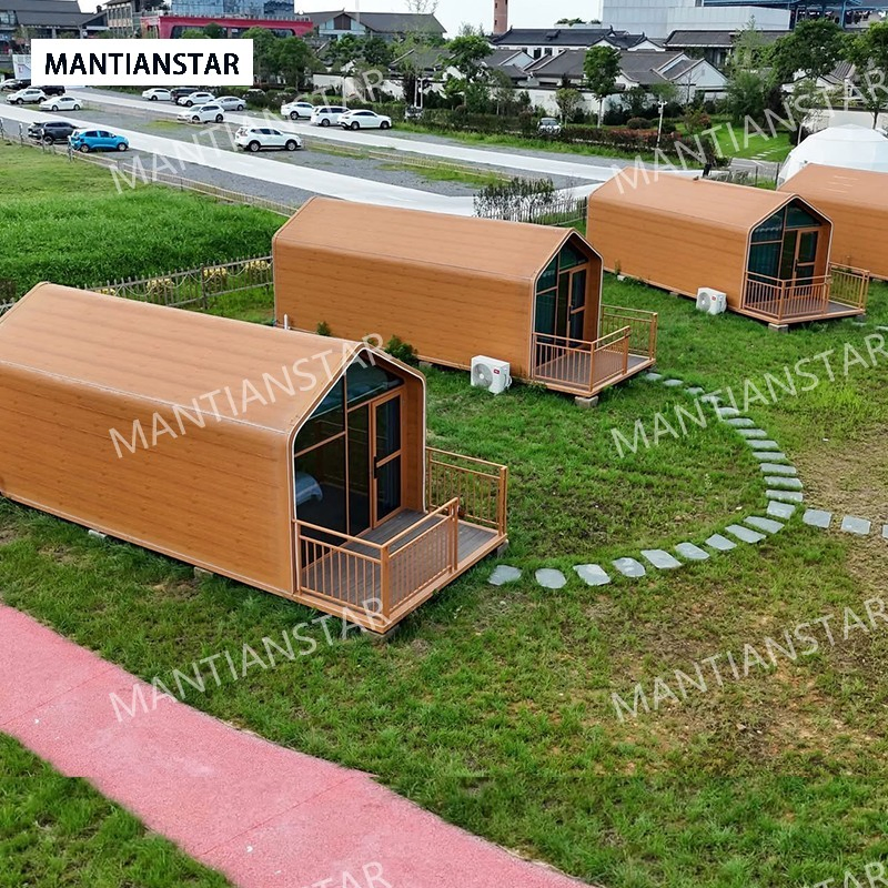Triangular Container Mobile Tiny Vessel House Capsule Hotel for Building Material