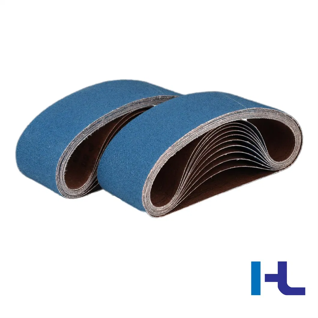 High-Quality Aluminum Oxide Sanding Cloth Belts, Suitable for Grinding Various Surfaces