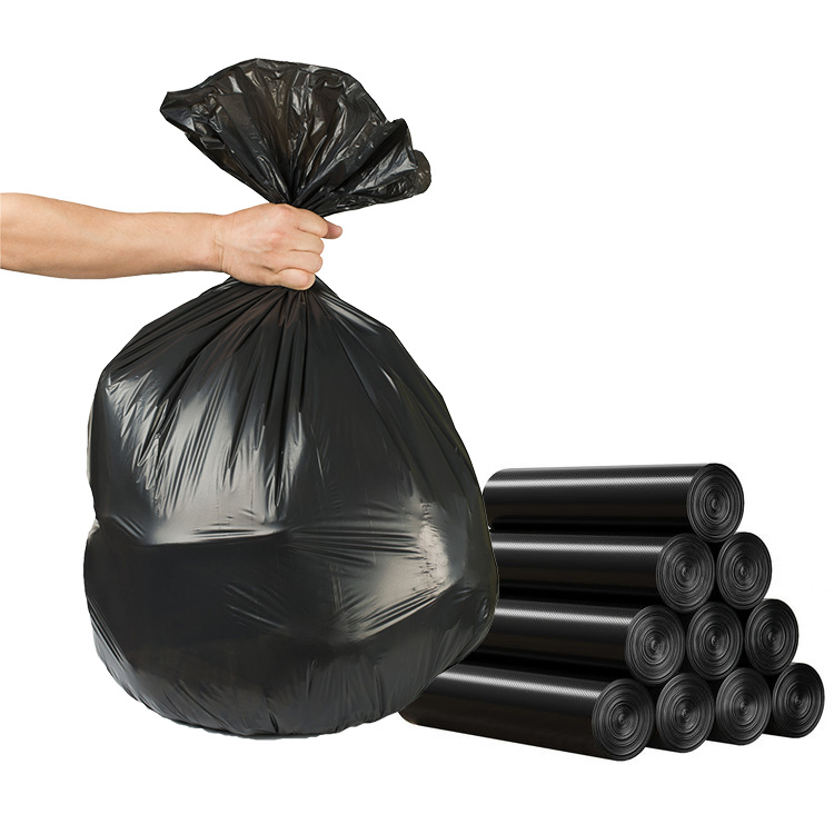 Heavy Duty Gray Kitchen Trash Bags for Rubbish Disposal