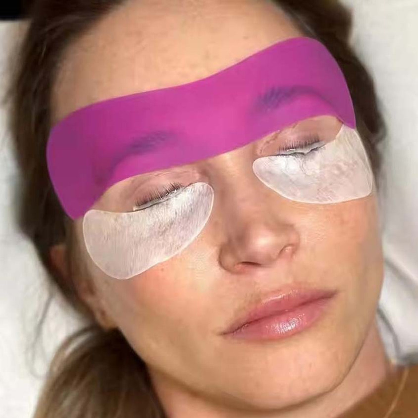 Personal Private Label Silicone Brow Patch Brow Shield Colorful Brow Silicon Patch