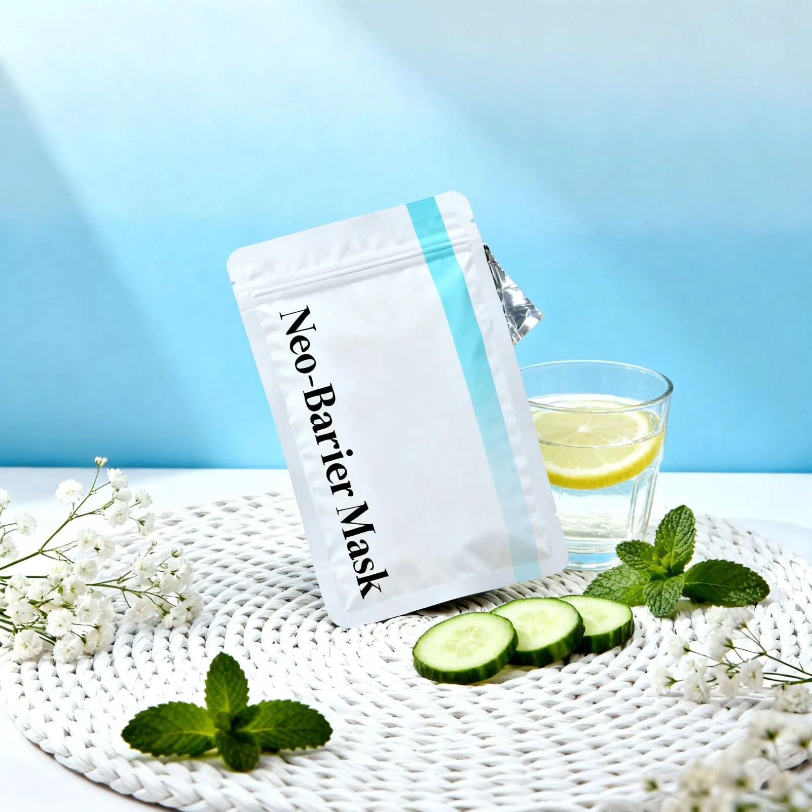 Antioxidant Glycerin Glucoside Age-Defying Face Mask for Premature Aging Prevention