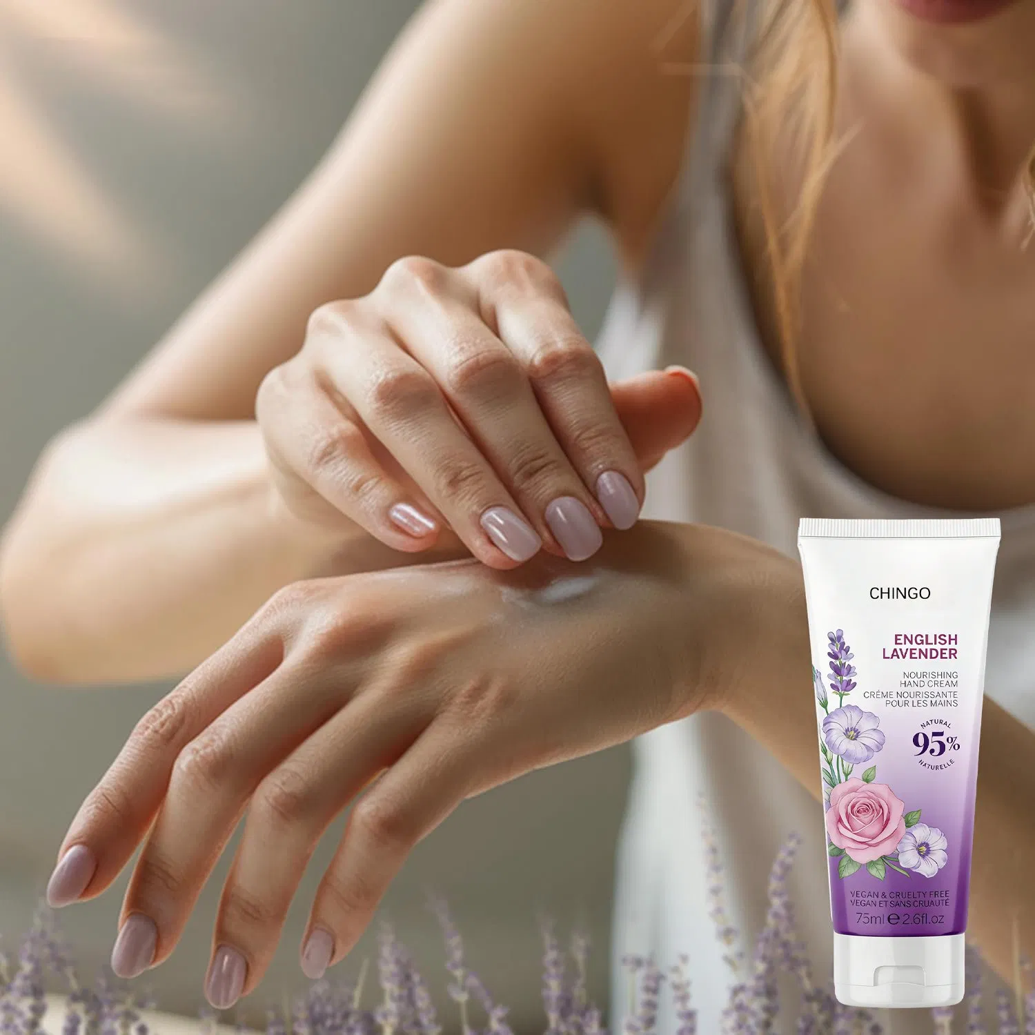 Botanical Nourishing Hand Lotion Gentle Moisturizes Delicate Hand Skin