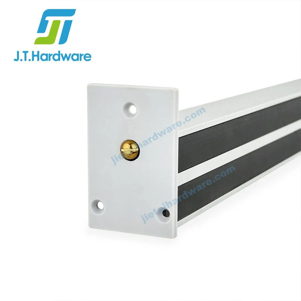 Concealed Durable Sound Light Wind Proof Automati Door Bottom Seal Silver