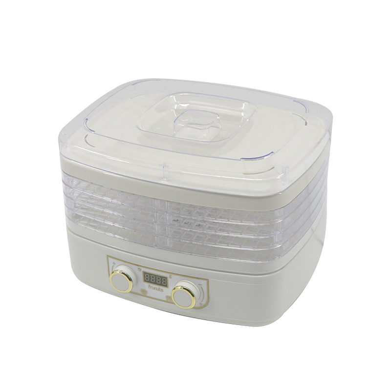 5 Trays Home Adjustable Temperature Vegetable Fruit Food Dehydrator