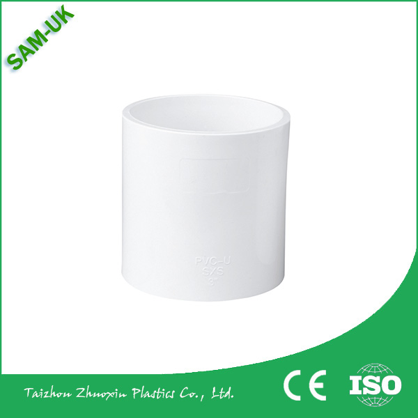 Good Quality Sch40 ASTM D2466 White PVC Coupling Fitting An01