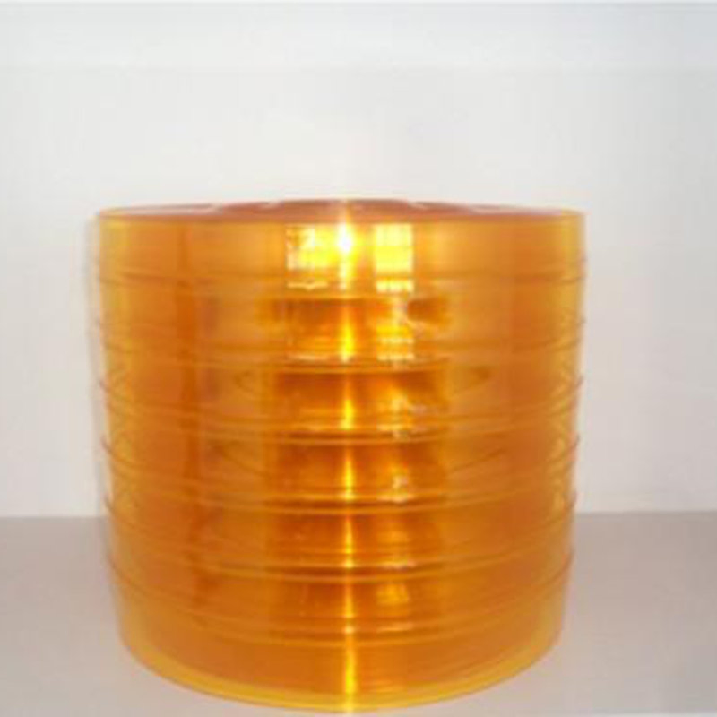 2mm Anti-Insect PVC Transparent Ribbed Curtains Plastic Flexible Door Curtain Strip