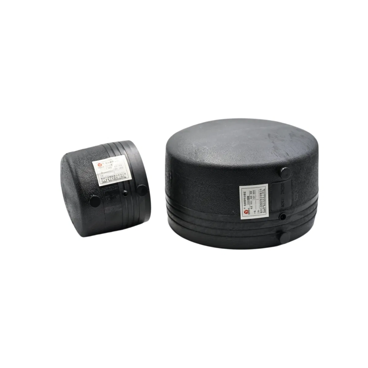 ODM 43mm HDPE Pipe Fitting Electrofusion End Cap for Pipeline Sealing