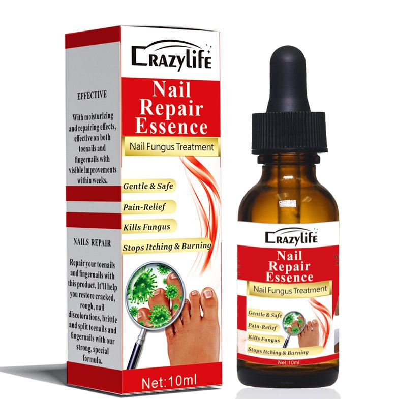 Online Wholesale Ready to Ship Spot Stock 10ml Effective Nail Repair Serum Essences Anti Fungus Remove Onychomycosis Toe Nourishing