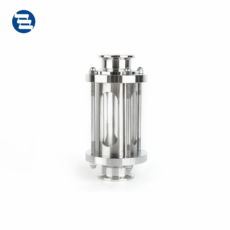 Santahi 304/316L Stainless Steel Sanitary 360 Tube Fitting Tubular Sight Glass