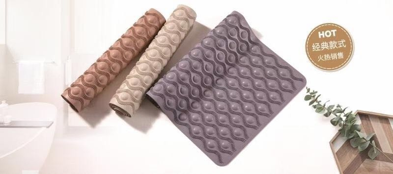 Customized Design Cloud Shape Rubber Bath Mat/Shower Mat/Tub Mat