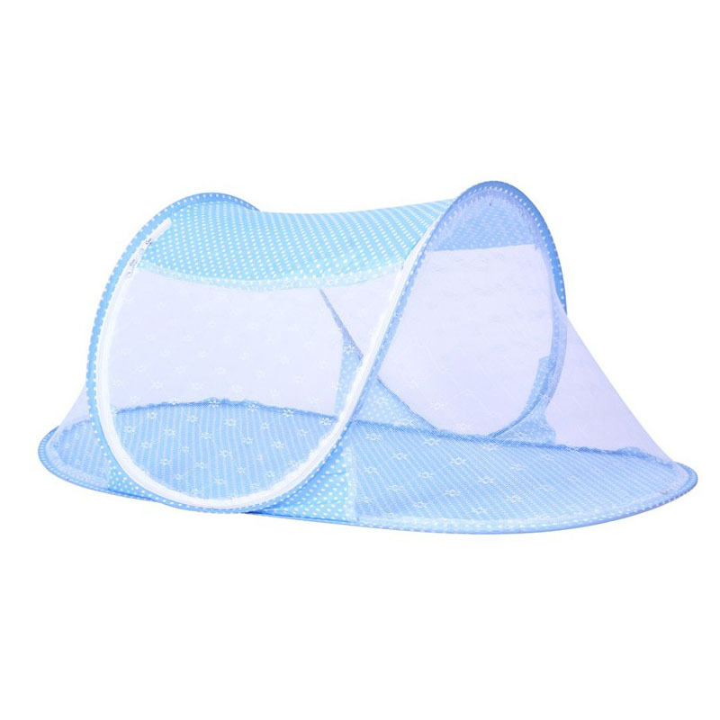 Customized Free-Standing Baby Crib Net Modern Design Foldable Cotton Bed Mosquito Net for Indoor/Outdoor Use for Travel
