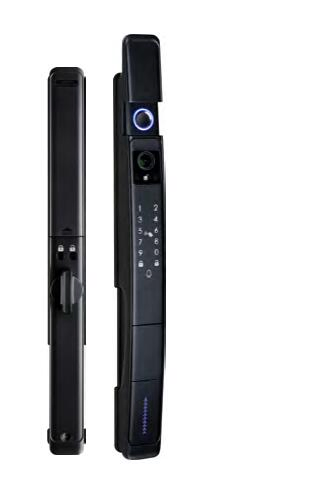 3D Face Fingerprint Code Thin Smart Lock for Wooden Door, Alum. Door