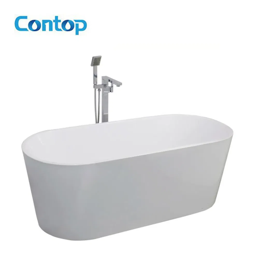 Bathroom Sanitary Ware Hot SPA Bath Tub Australia Standard Simple Soaking Tub Freestanding Bathtub