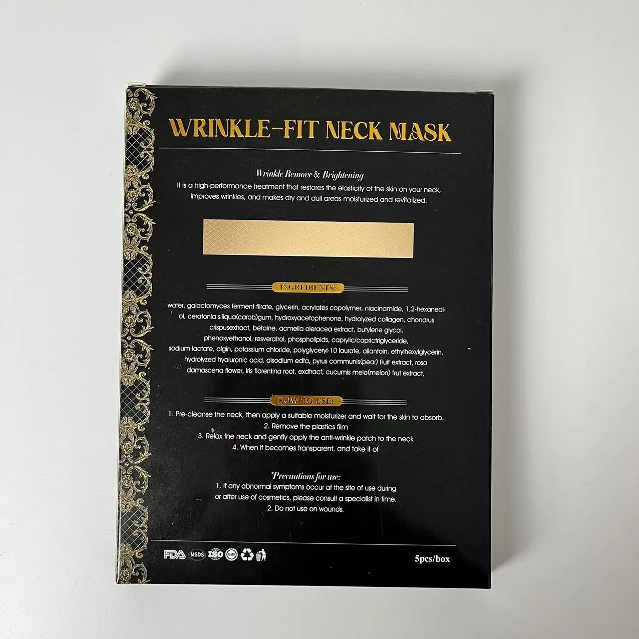 Bio Collagen Neck Mask Small Molecule Collagen Anti-Aging Remove Neck Wrinkles Neck Anti Wrinkle Patches