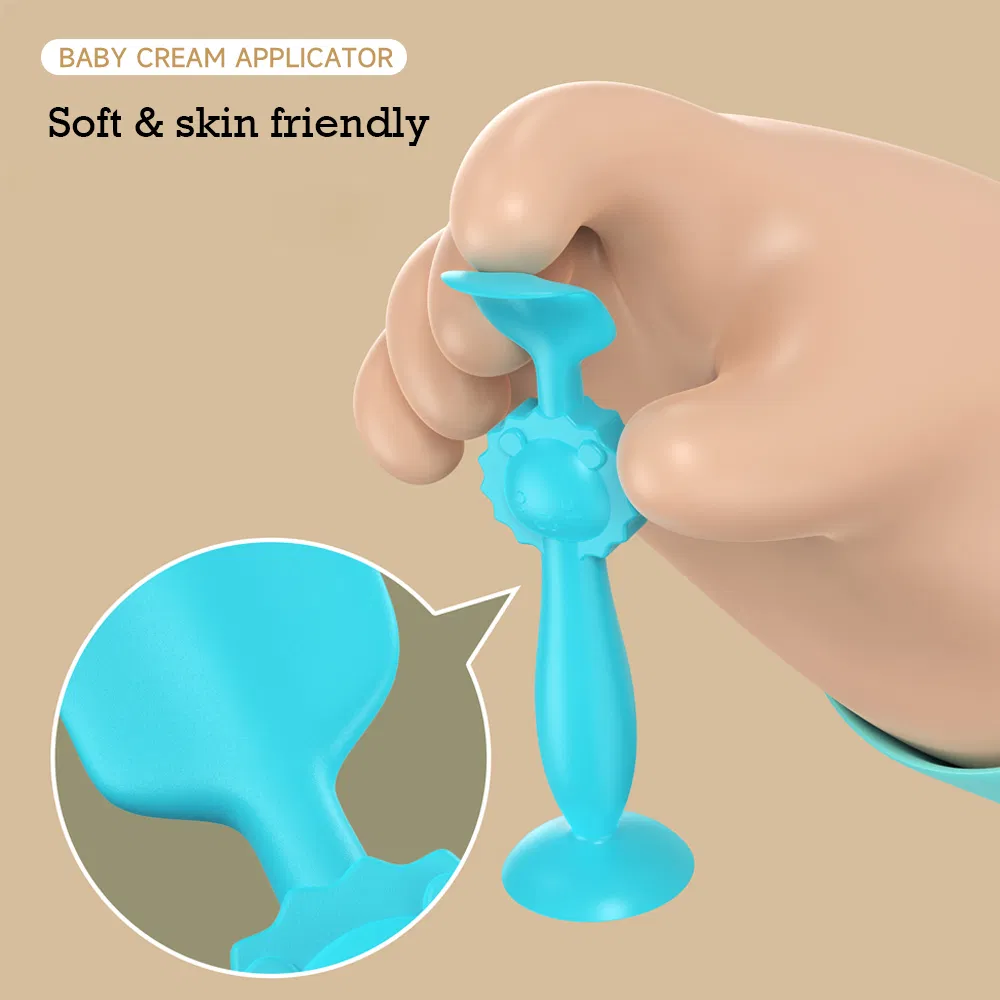 Baby Butt Care Medical Silicone Brush Safety Baby Body Lotion Applicator