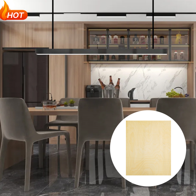 4*8 Feet White Birch Wood Veneer