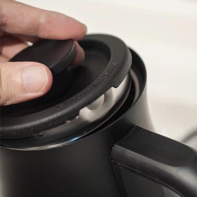 0.7L Auto-Shut off Electric Coffee Kettle Hervidor De Agua ELé Ctrico Black Gooseneck Coffee Electric Kettle with Spout