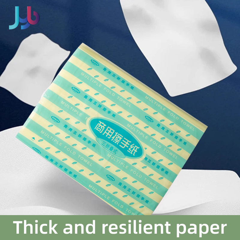 Single-Layer Commercial Paper Towels, Specifically for Hand Drying