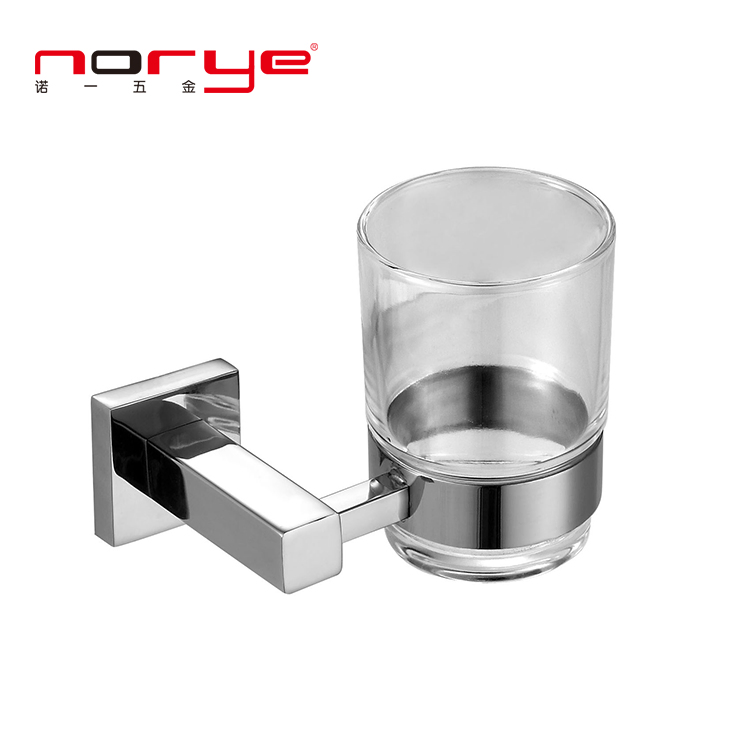 Держатель для стакана и зубных щеток из нержавеющей стали