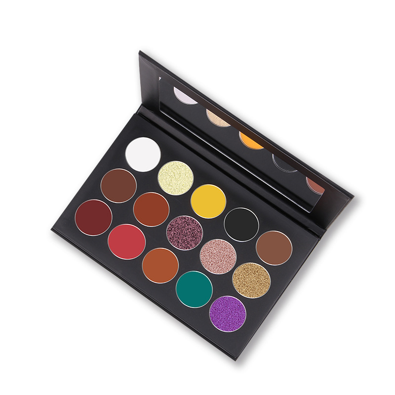 Manufacture Private Label Waterproof Pearl Matte DIY Free Combination Eyeshadow Palette