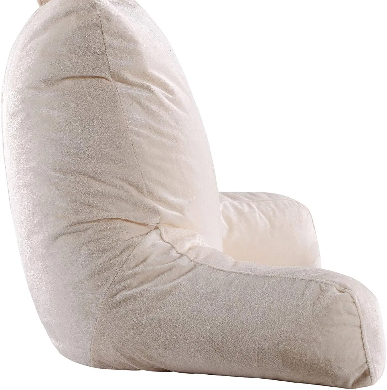 Comfortable Shredded Memory Foam Lounge Rest Reading Pillow with Arm