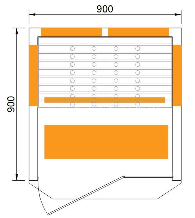 Инфракрасная сауна Healthystar для дома