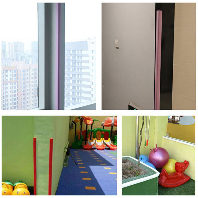 Soft Rubber Wall Corner Protection for Hotel and Supermarket