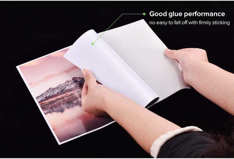 Hot Sale Sticker Opaque Rightint Carton A4, OEM Shanghai Destructible Label Labels Paper