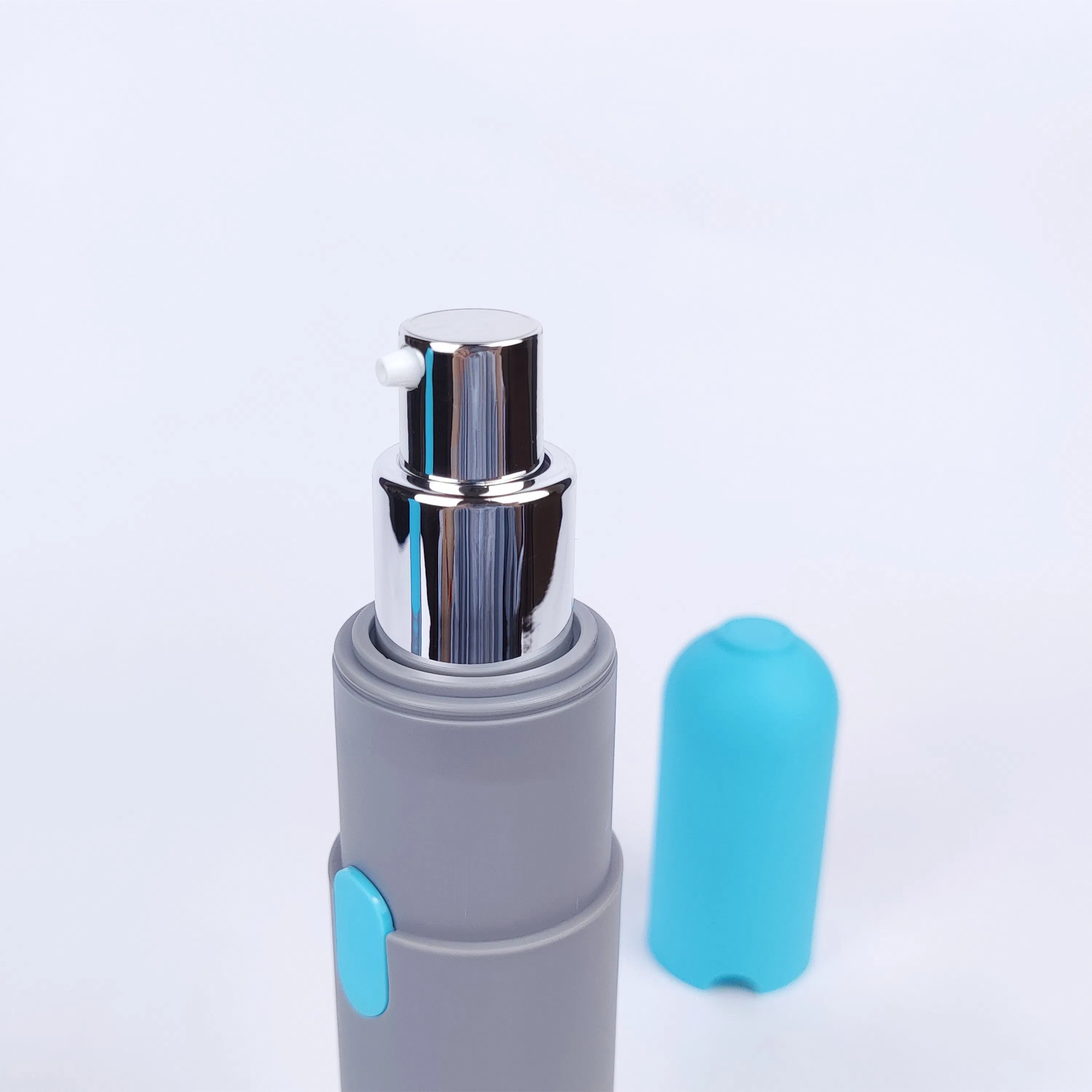 Unique Design Recyclable Plastic PP Airless Pump Bottle Airless Dispenser Packaging for Skin Care and Cosmetics