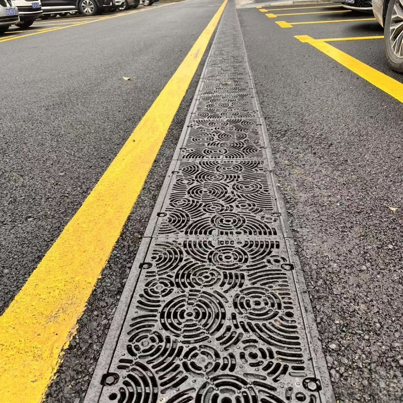 Modern Resin Concrete Surface Drainage Ditch with Corrosion Resistance for Harsh Environments