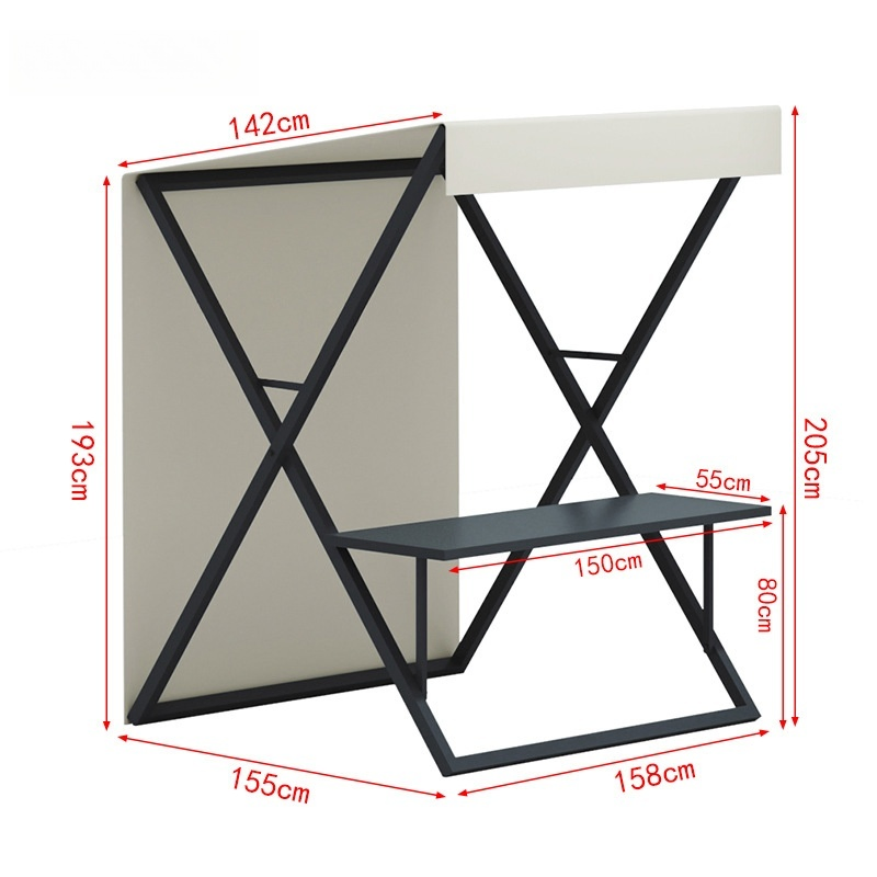 Customize Outdoor Promotion Display Volunteer Station Gazebo Night Market Trailer Booth