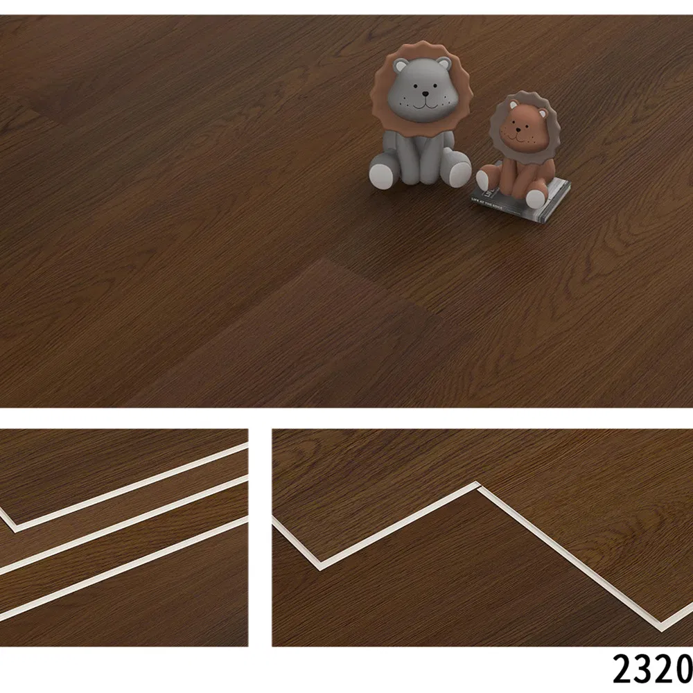 V Groove HDF AC4 Imported Paper Vinyl Engineered Wood Wooden MDF HDF Laminated Laminate Flooring for Home Decoration Building Material