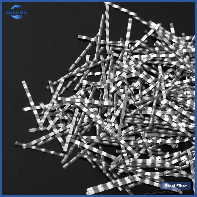 Refractory Building Materials Metallic Steel Fiber Milling Steel Fibers Mill Cut Iron Fiber Metal for Concrete