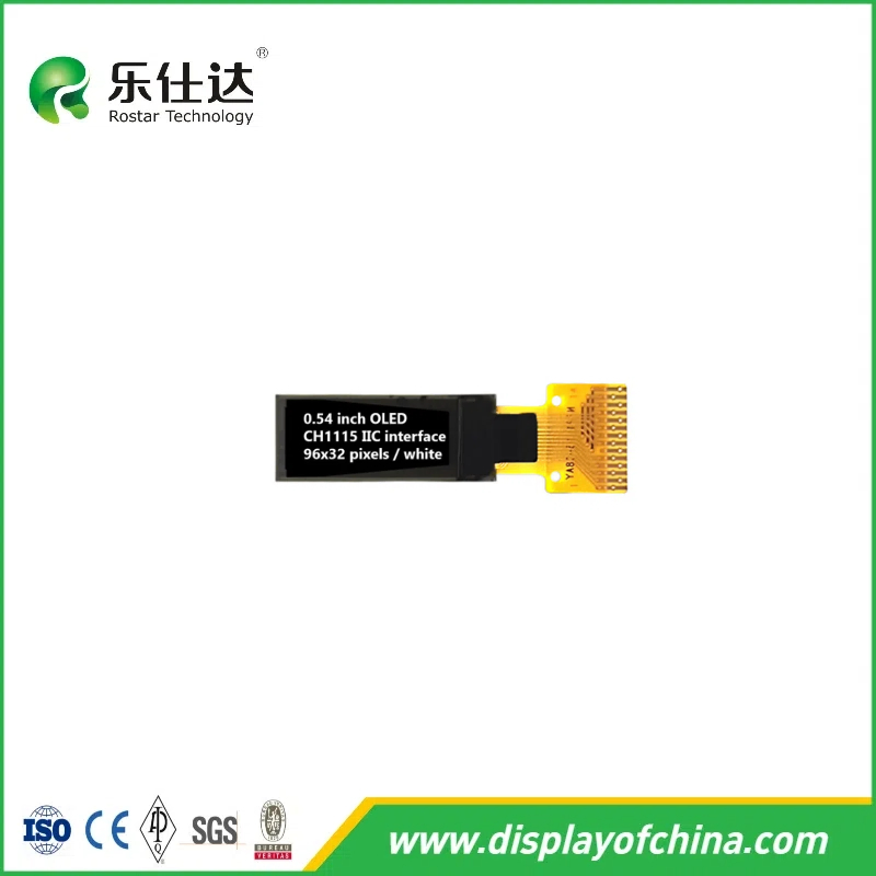 High-Quality 0.54 Inch 96X32 Monochrome OLED LCD with CH1115 IC