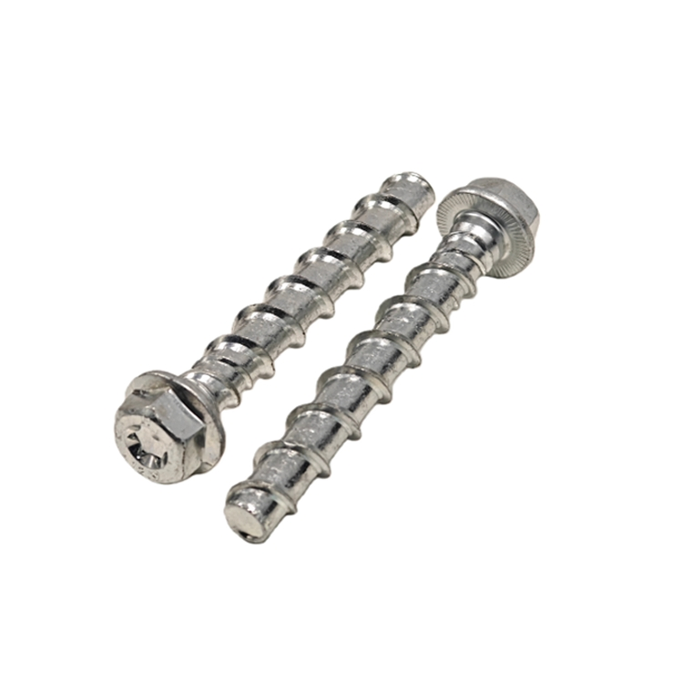 Electro-Galvanized Concrete Fixing Screws Self-Drilling Anchoring Bolt