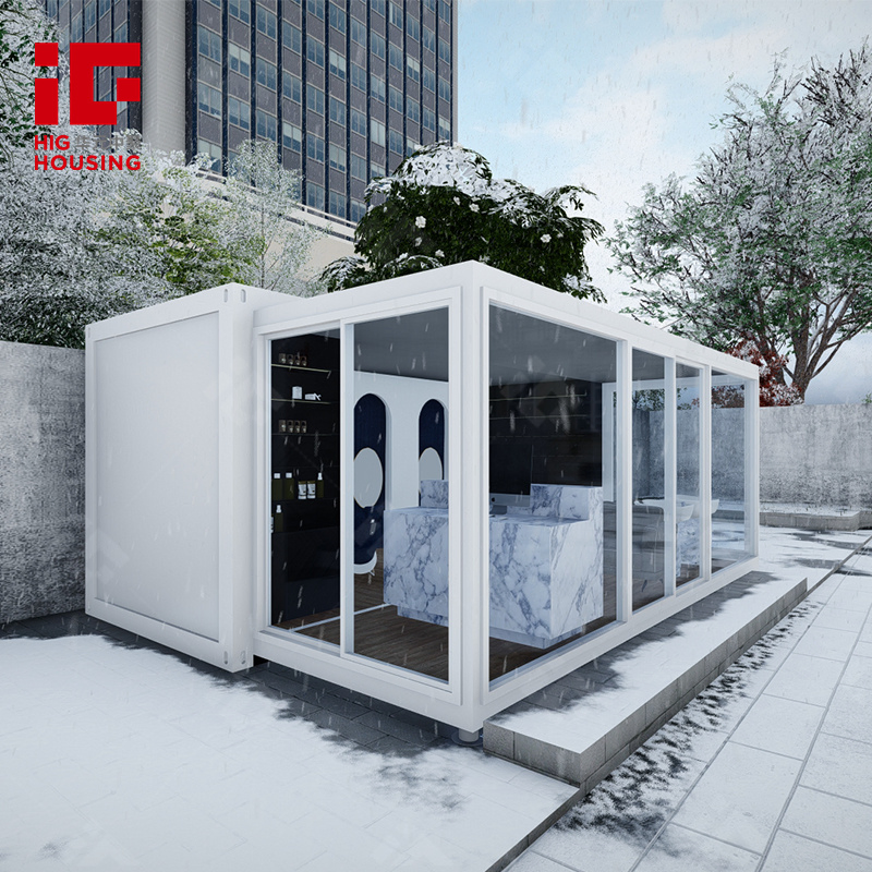 Single Wing Prefabricated Mobile Living Unit Expandable Container House for Home