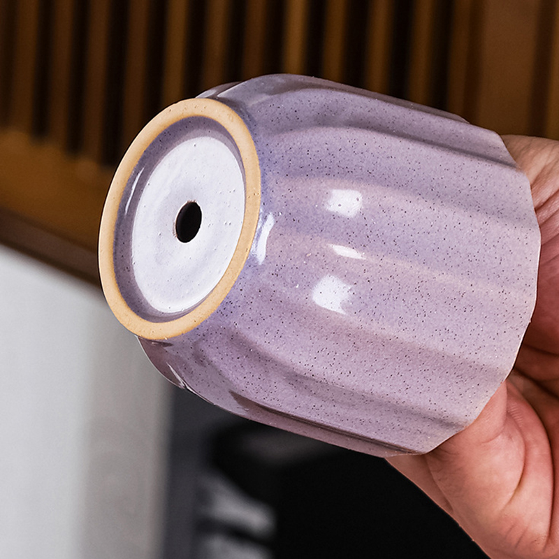 Горшки керамические многоцветные для дома сада