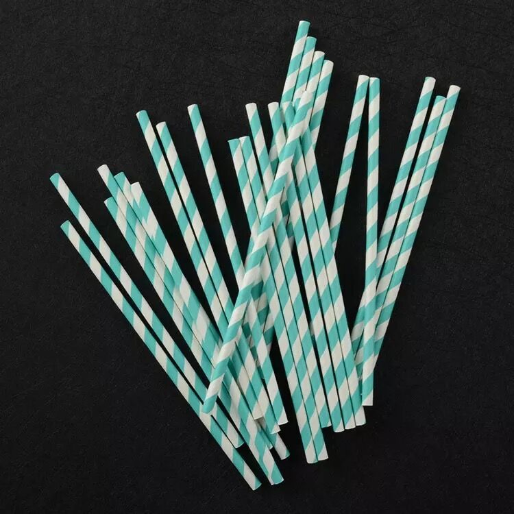 Biodegradable Disposable Wrapped Paper Straws