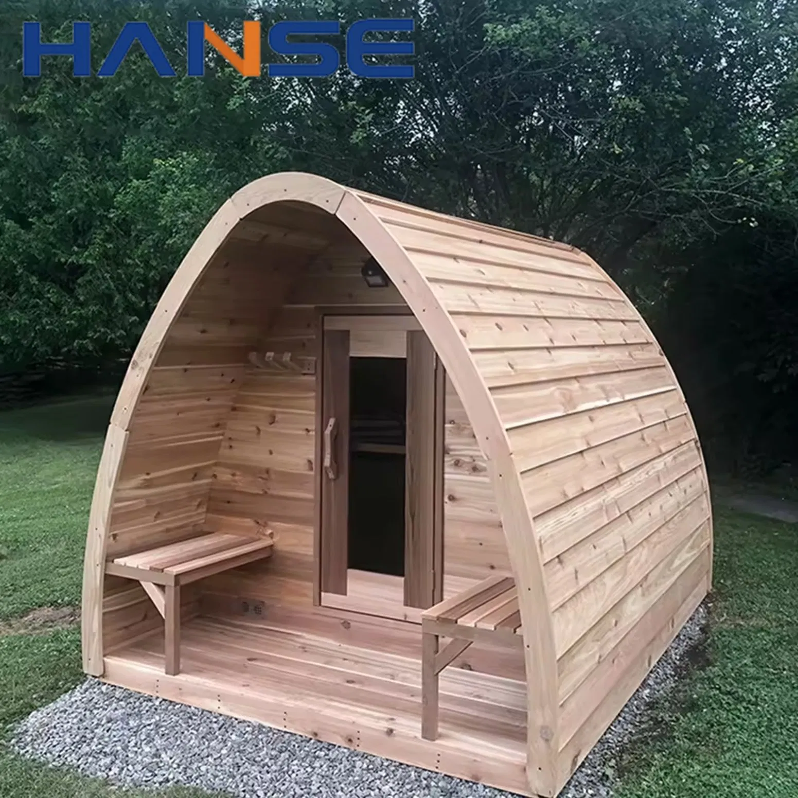 Индивидуальная сауна из финской сосны для улицы