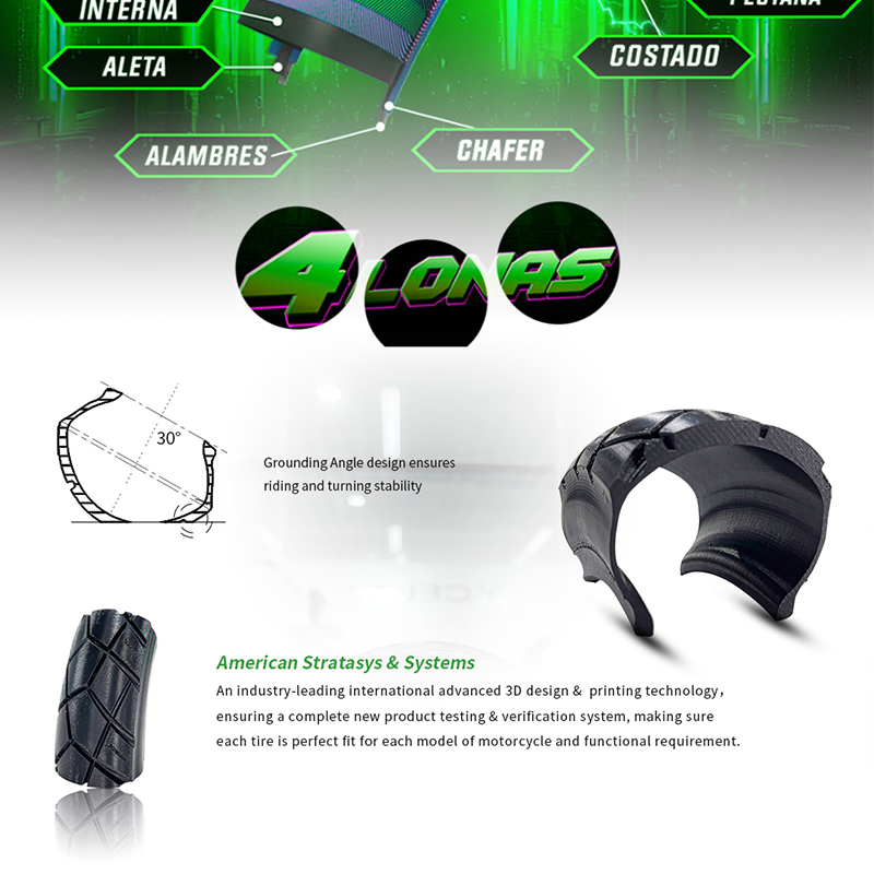 Шина для скутера Sporty 120/90-10, 130/90-10