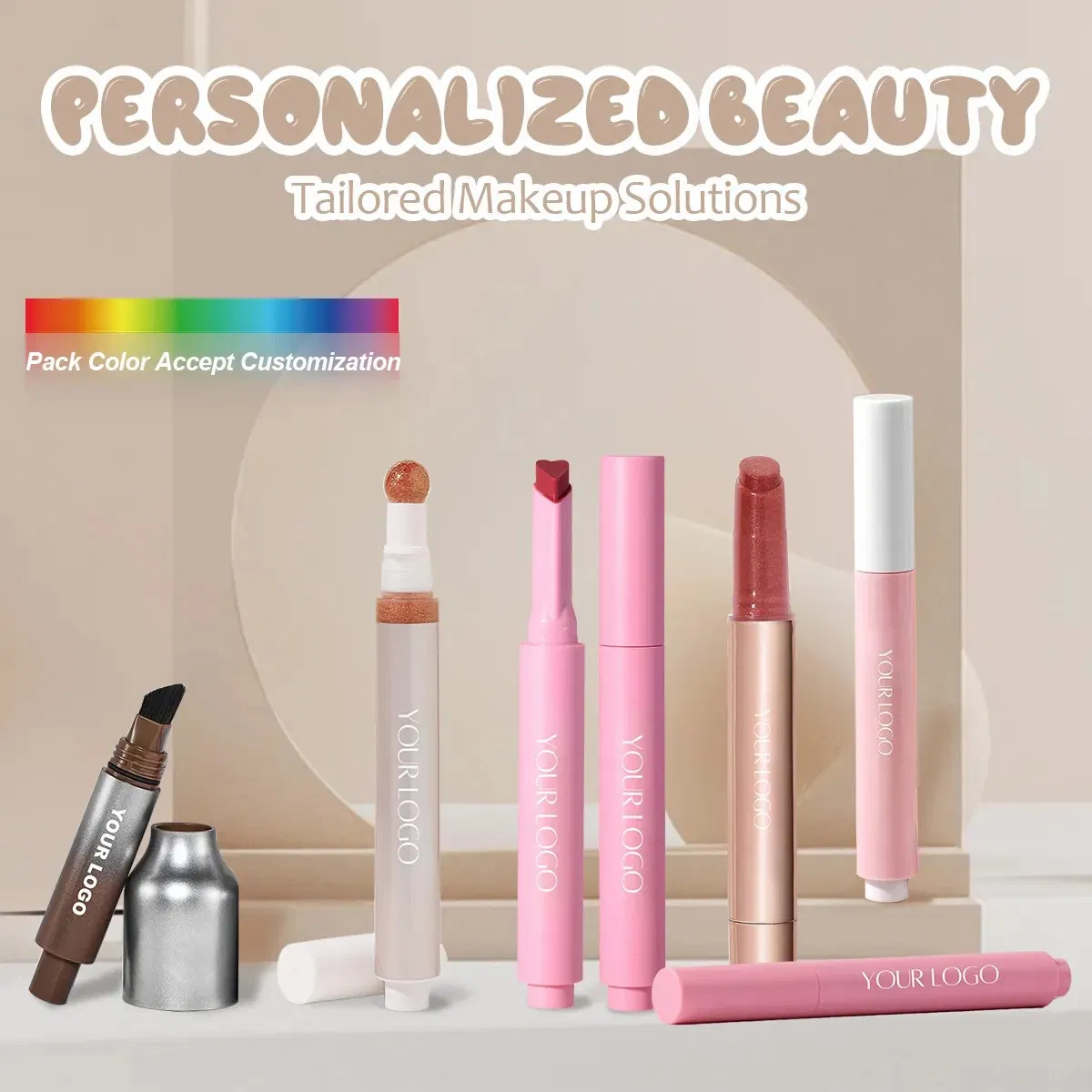 Long Lasting Vegan Silk Texture Private Label Tinted Nourishing Lip Balm Lipstick