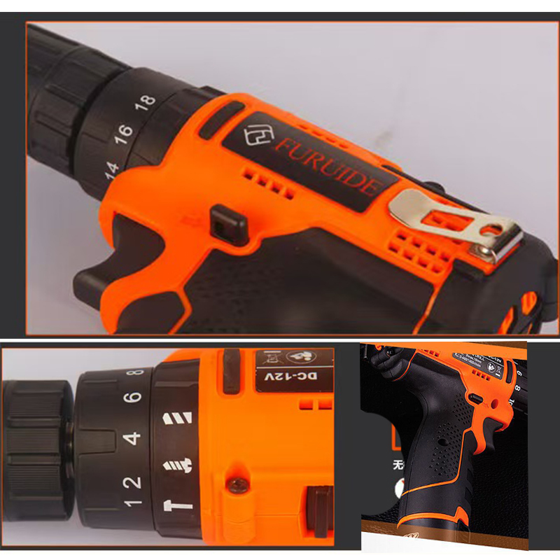 Полный набор электрической дрели 128 предметов с измерителями