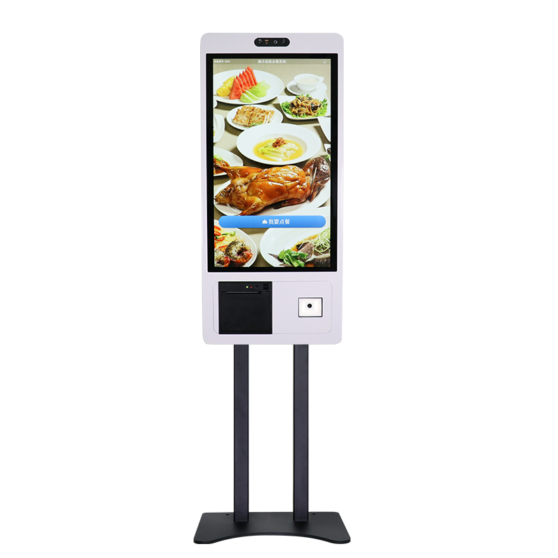 Floor Standing 21 23 27 32 Inch Touch All in One Menu Self Ordering Kiosk