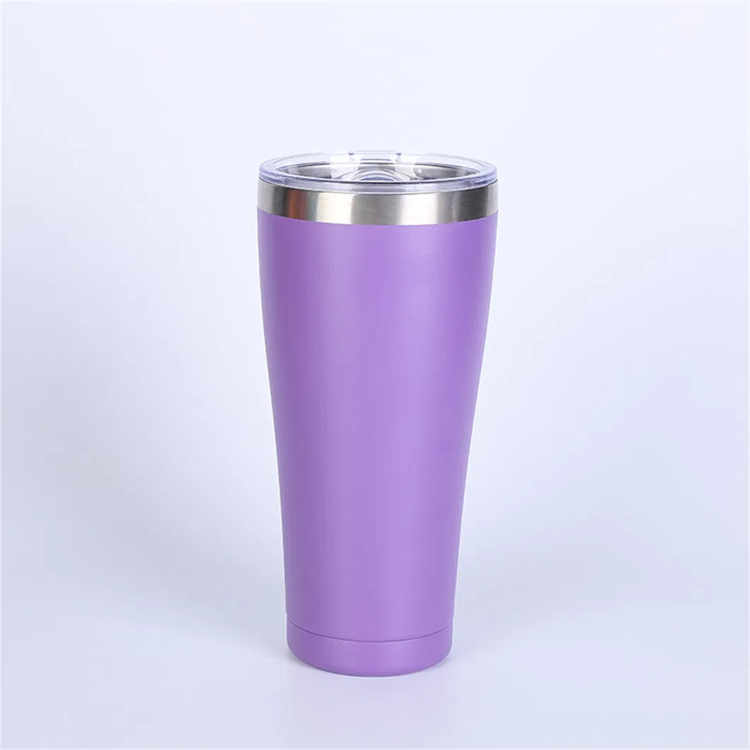 Double Wall Stainless Steel Coffee Mug Vacuum Travel Insulated Tumbler with Lid