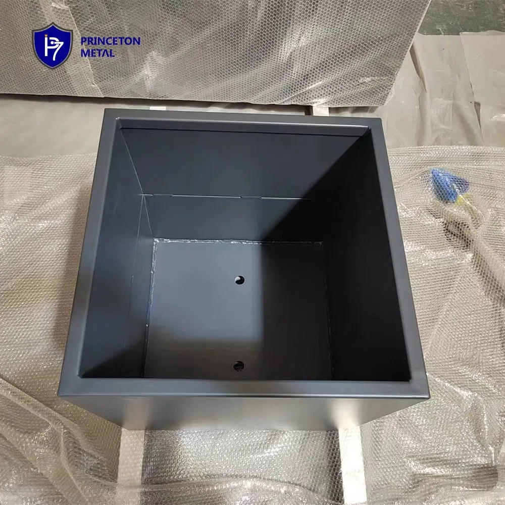 for Distributor Assembled Aluminum Planter Boxes for House Office Studio Backyard Courtyard