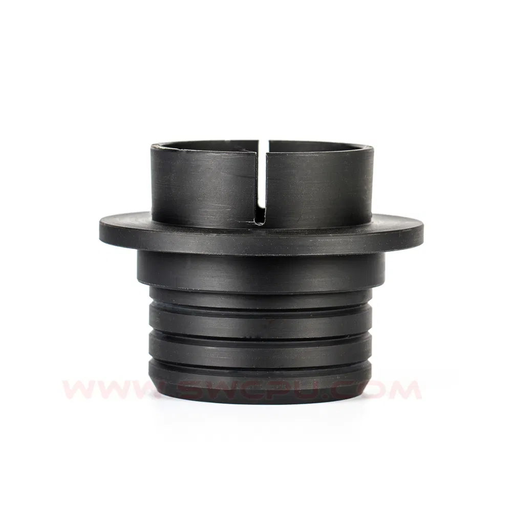 OEM Molding Nylon Pipe Tube Liner / PVC Plastic Flange Insert Bushing Sleeve