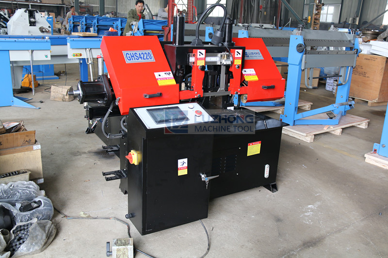 Пила ленточная по металлу автоматическая GHS4220