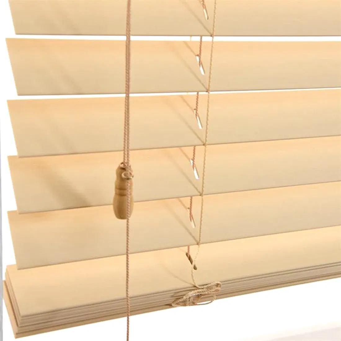 China Factory Plastic PVC Style Faux Horizontal Venetian Blinds & Curtains
